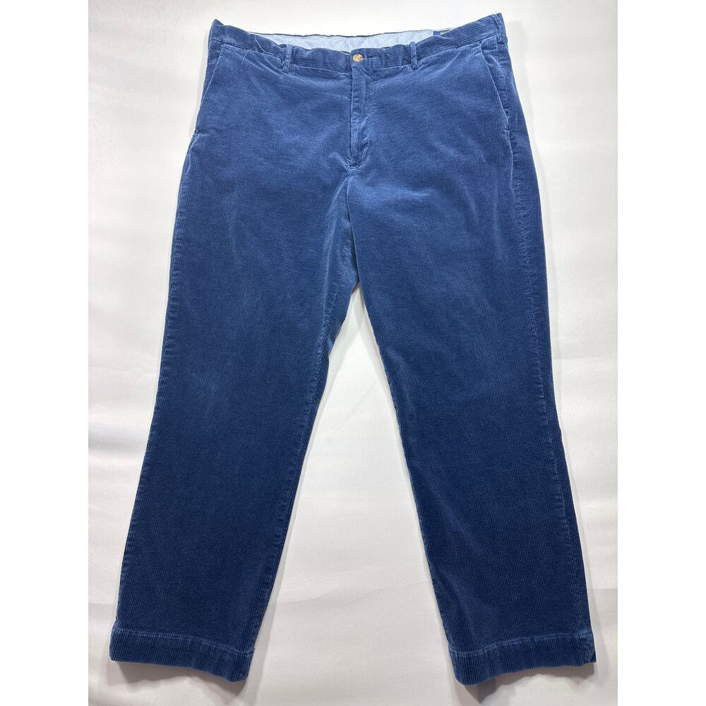 Polo Ralph Lauren Men's Stretch Classic Fit Blue Corduroy Pants -  40x30 (40x29)